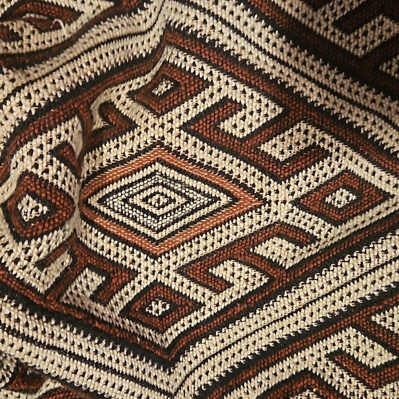 Large embroidered boho bas - Picture 3 of 3